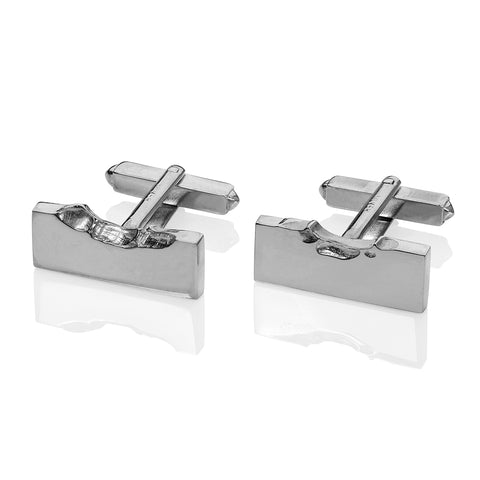 Love Bite cufflinks silver