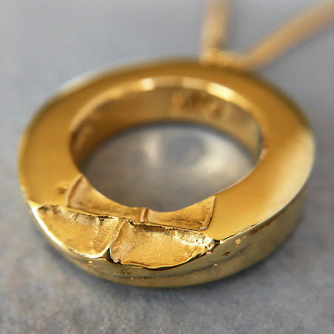 Round bite necklace GL