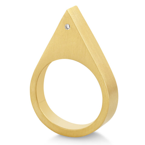 Thin Spike w/diamonds GL