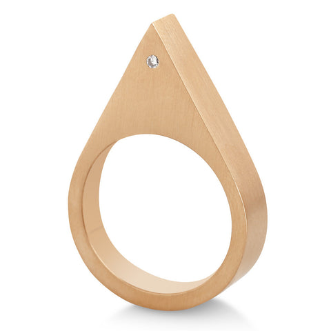 Thin Spike w/diamonds RGL