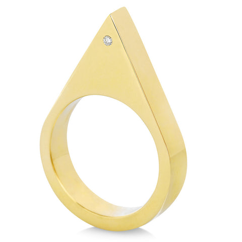 Thin Spike w/diamonds GL